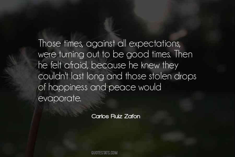 Quotes About Good Expectations #774039