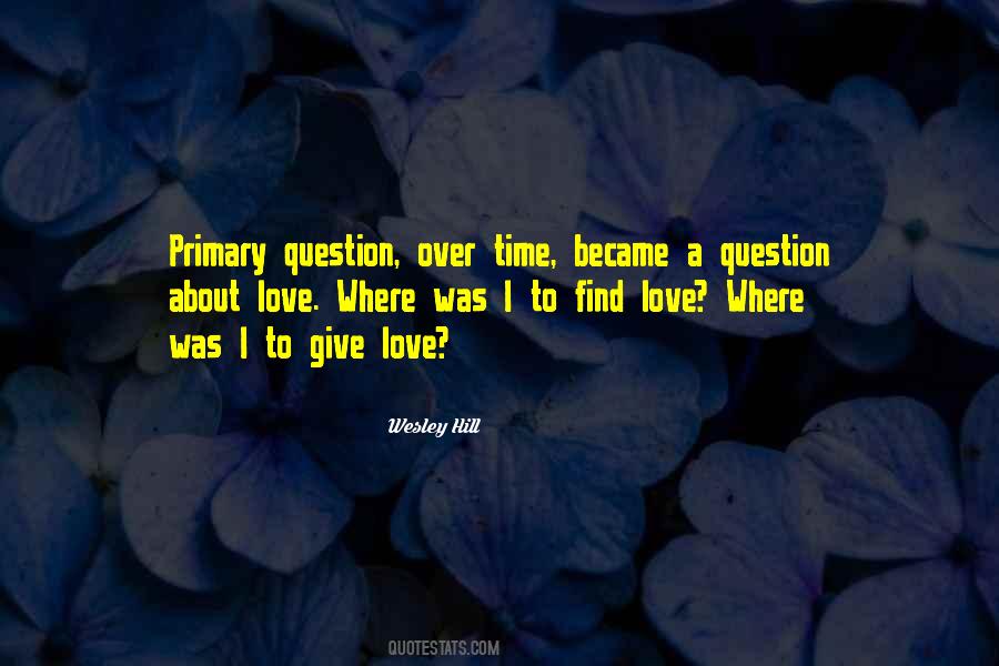 Question About Love Quotes #420878