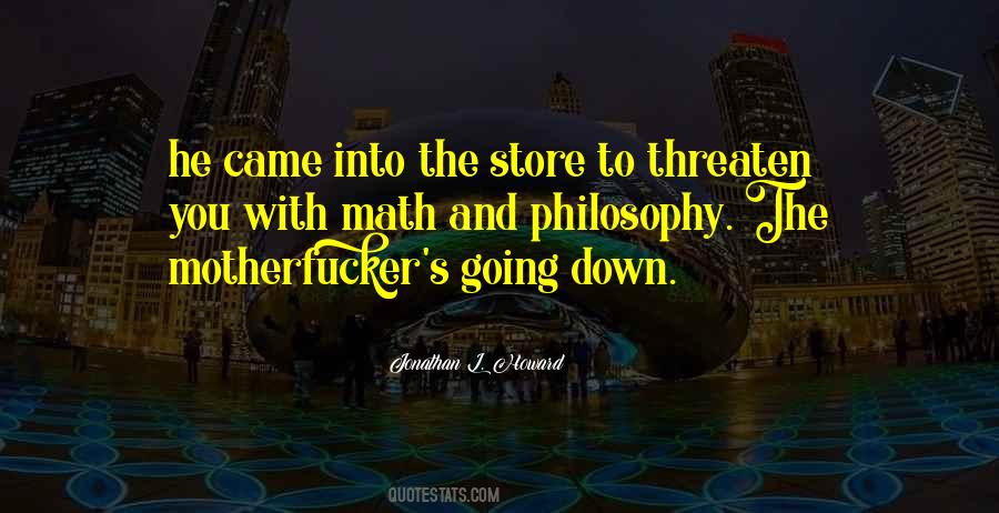 Going To The Store Quotes #1518275