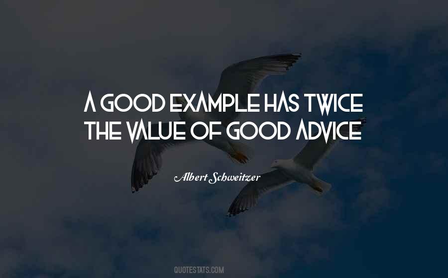 Quotes About Good Example #1114212