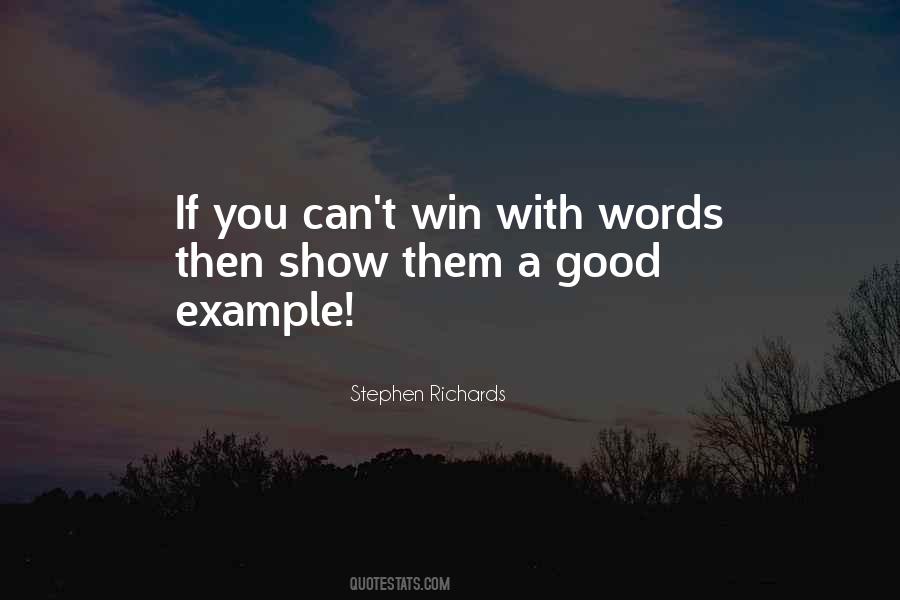 Quotes About Good Example #168704