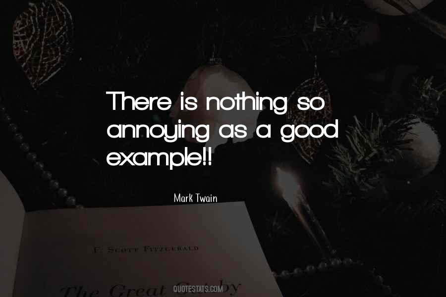 Quotes About Good Example #768166