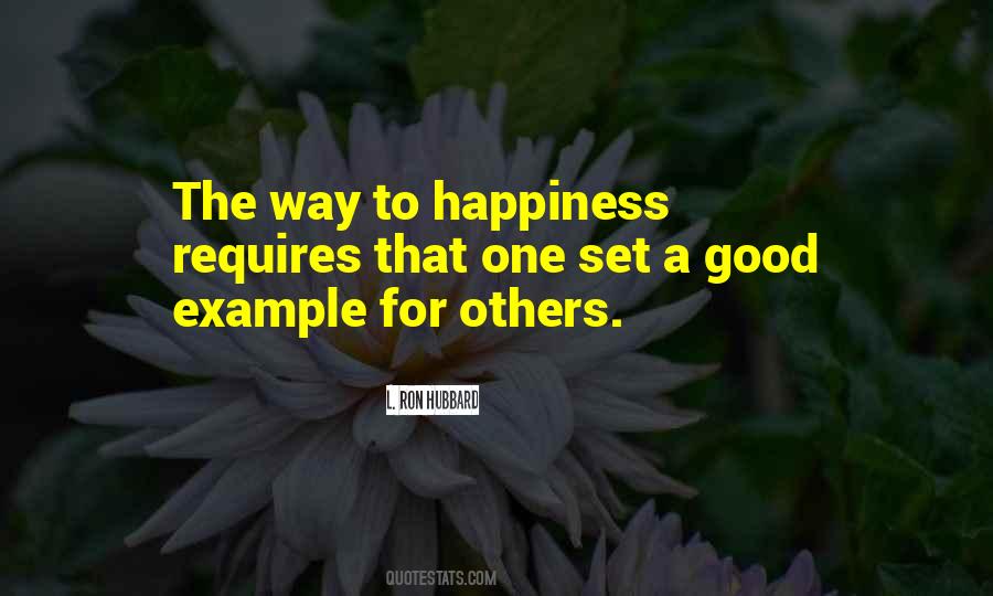 Quotes About Good Example #797903