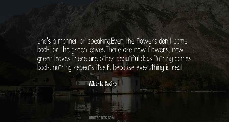 Quotes About The Flowers #1312733