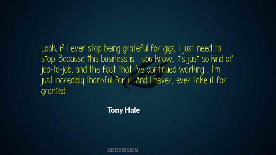 Never Take It For Granted Quotes #1338561