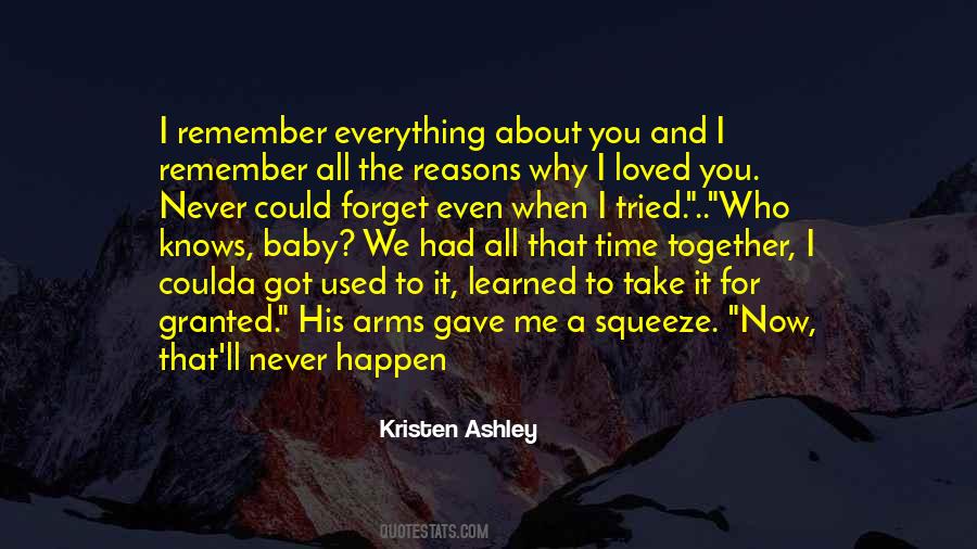 Never Take It For Granted Quotes #1510081