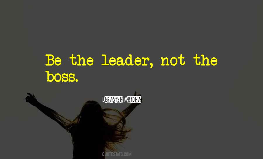 Boss Inspirational Quotes #90855