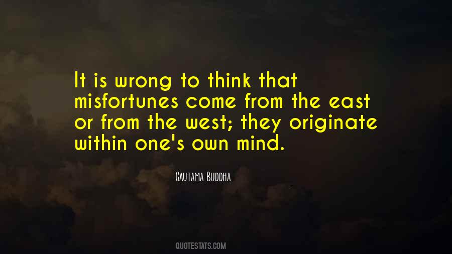 East Or West Quotes #604824