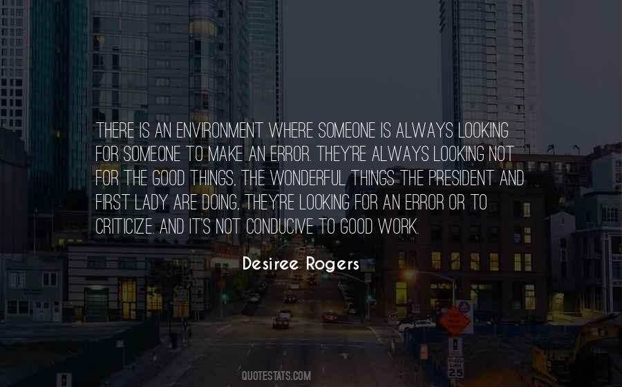 Quotes About Good Environment #620201