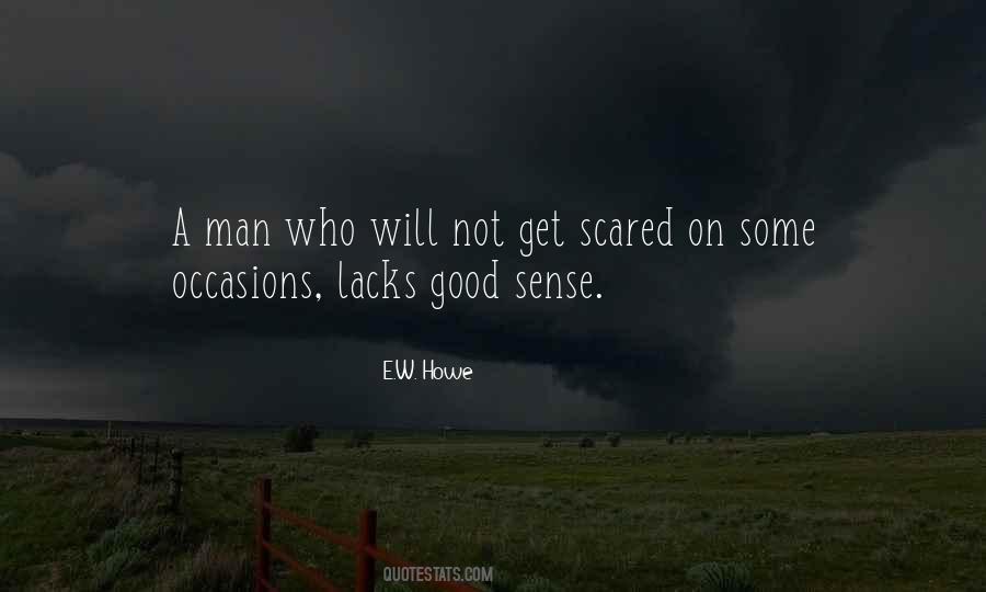 Scared Man Quotes #117550