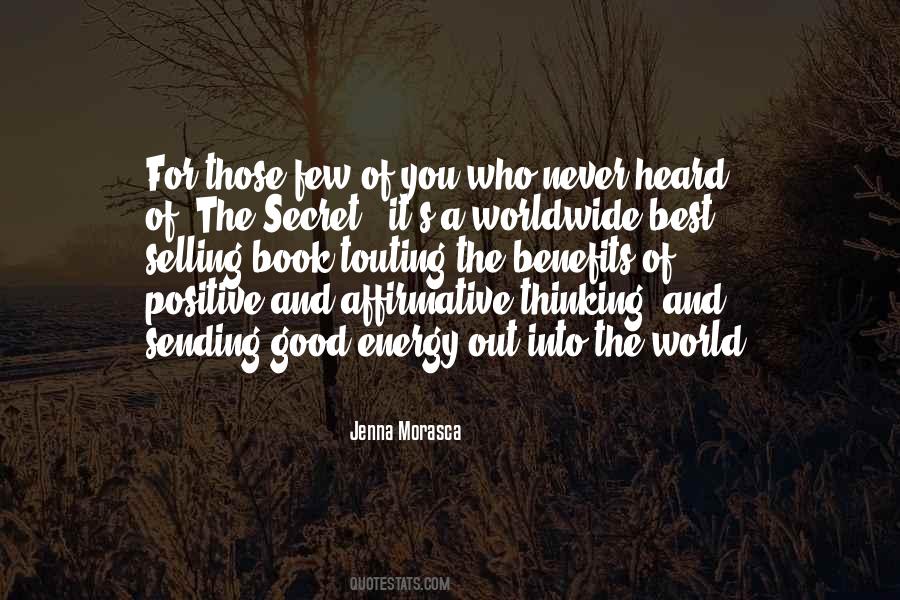 Quotes About Good Energy #390537