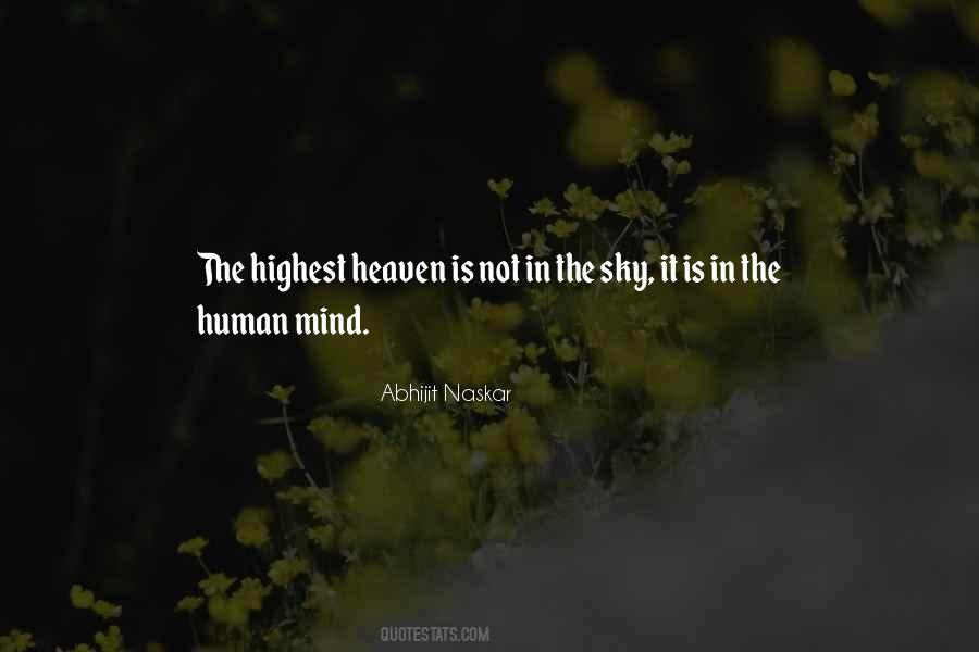 Quotes About Heaven And Sky #1424609