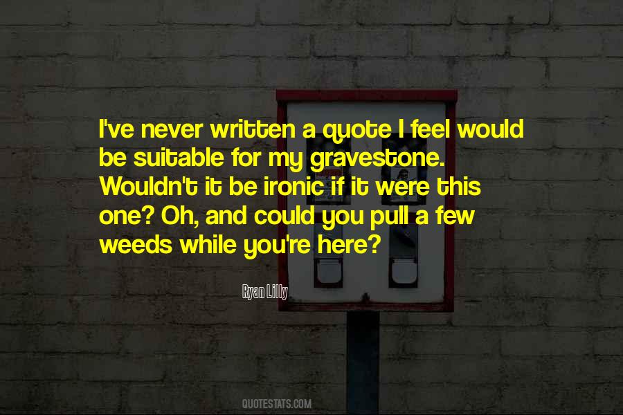 Death Gravestone Quotes #787081