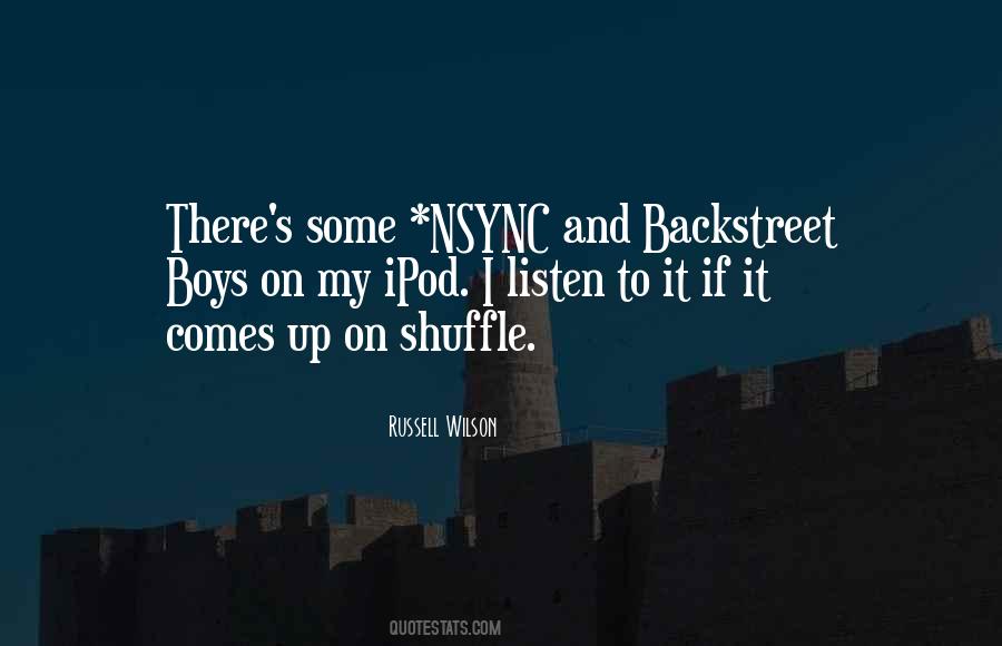 Backstreet Boy Quotes #1151744