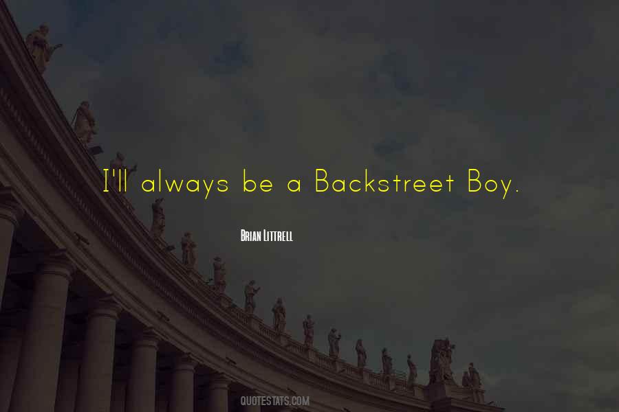 Backstreet Boy Quotes #1355207