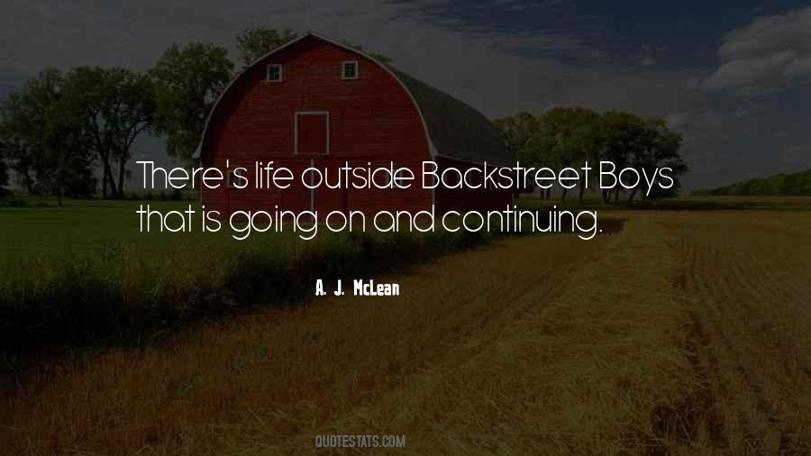 Backstreet Boy Quotes #822718