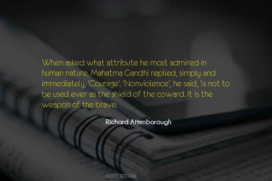 Nature Courage Quotes #1708450