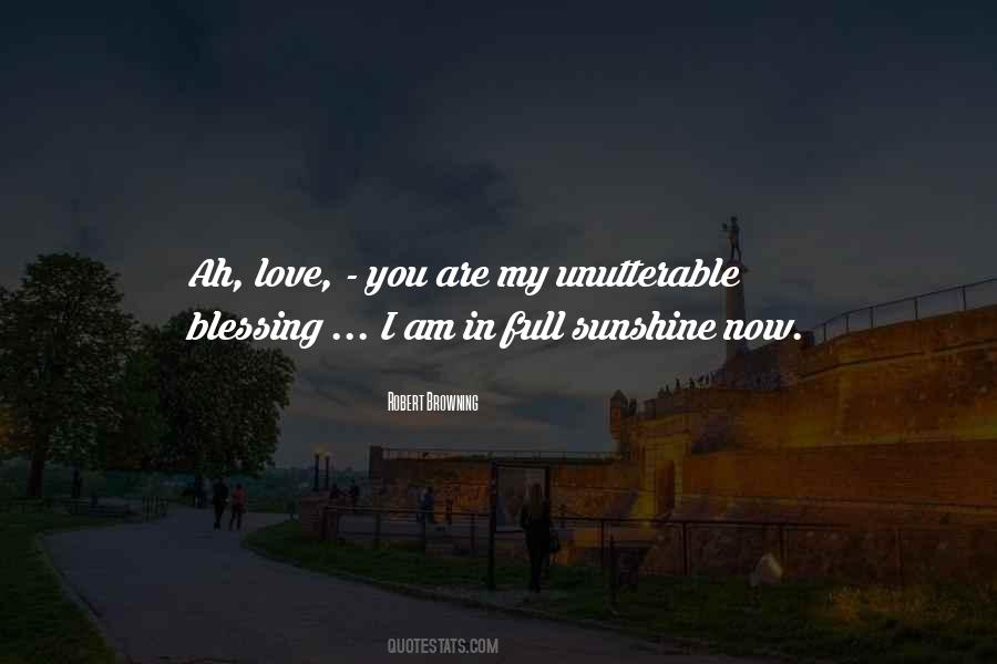 Blessing Love Quotes #661066