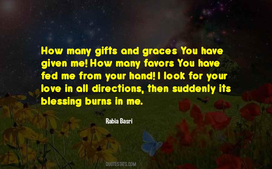 Blessing Love Quotes #998521