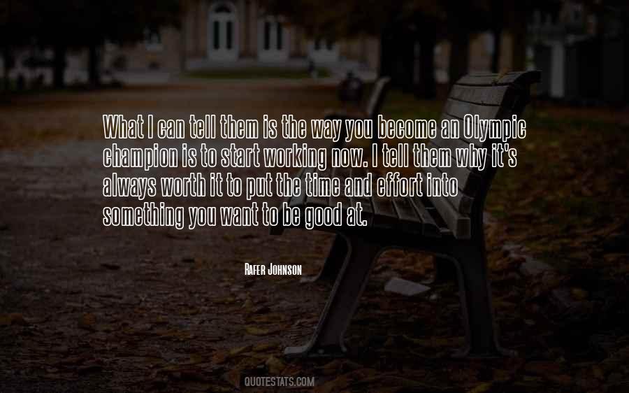 Quotes About Good Effort #411389
