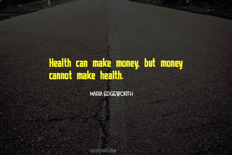 Money Health Quotes #339008