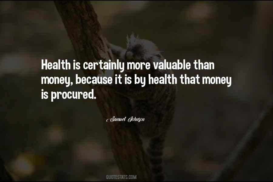 Money Health Quotes #712221