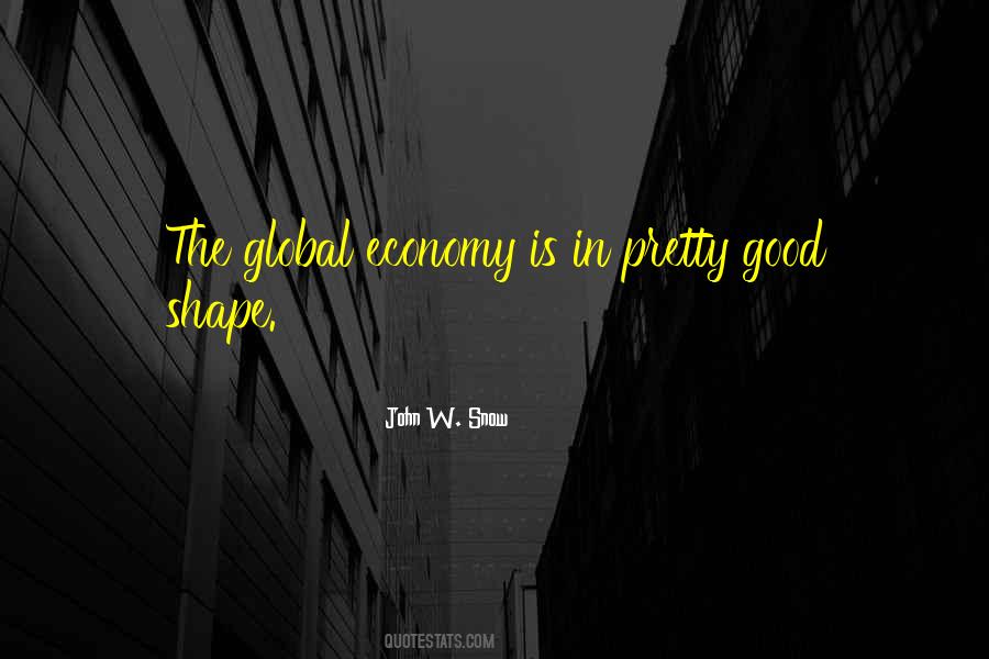 Quotes About Good Economy #379167