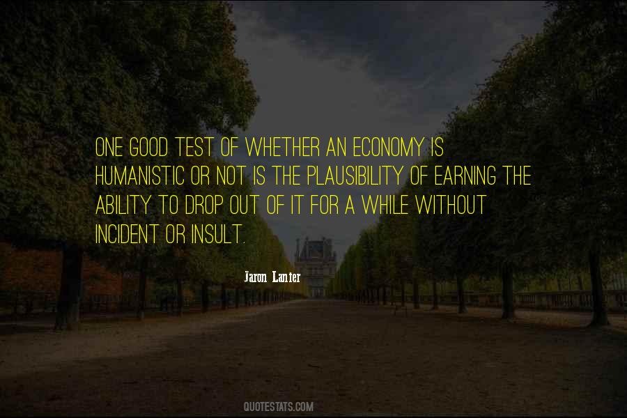 Quotes About Good Economy #644091