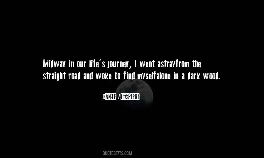 Alone Journey Quotes #536562