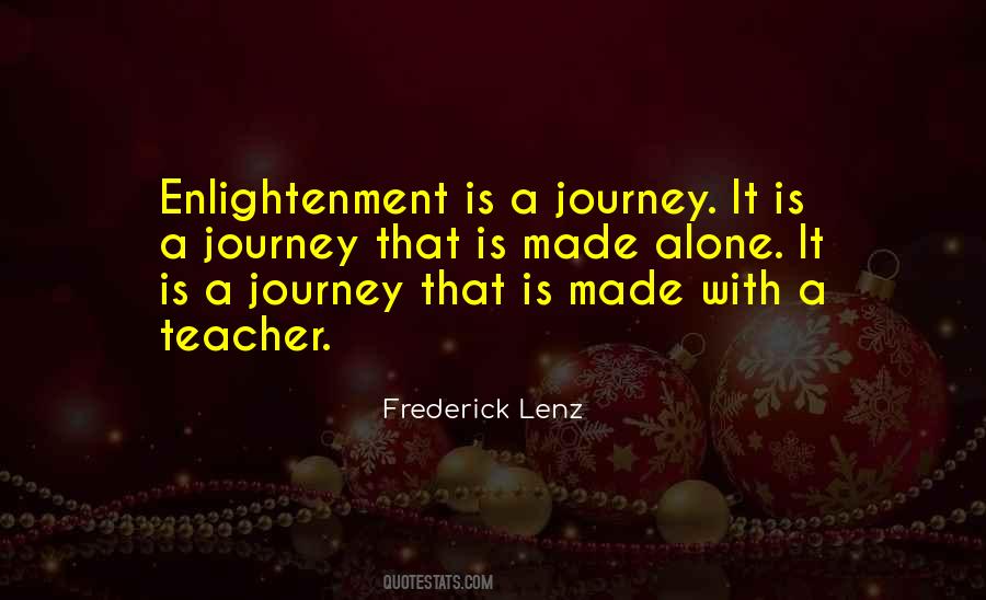 Alone Journey Quotes #910025