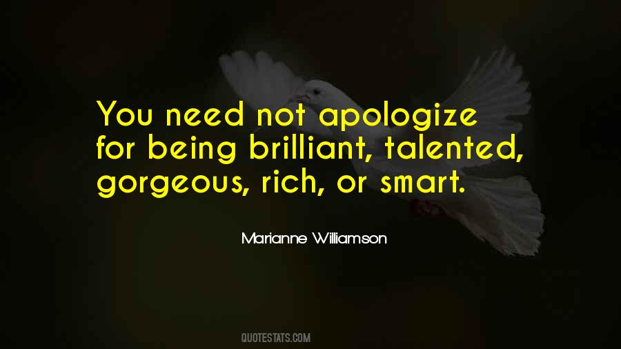 Nothing To Apologize For Quotes #293281