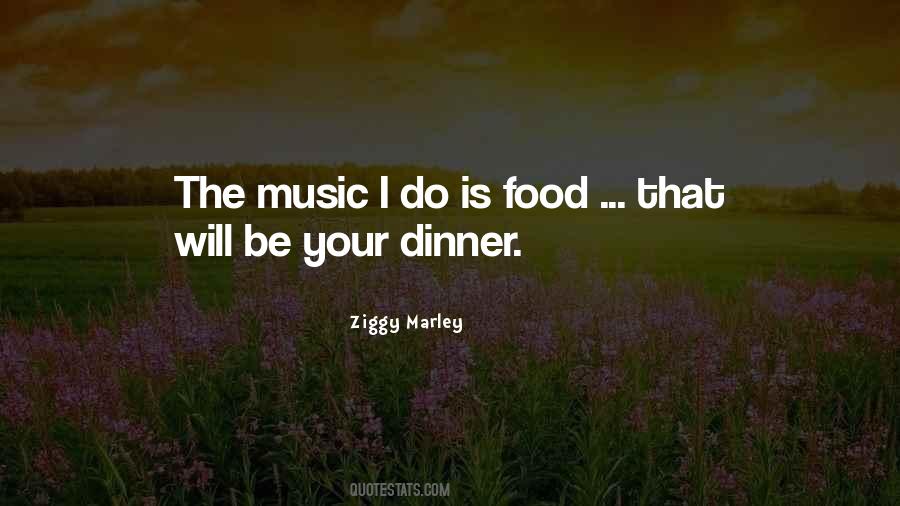 Music Food Quotes #352695