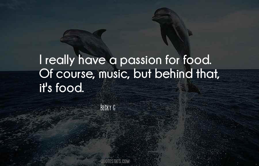 Music Food Quotes #49157