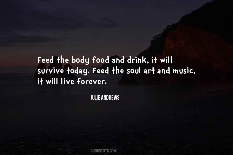 Music Food Quotes #832713