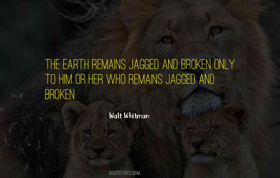 Broken Earth Quotes #1065592