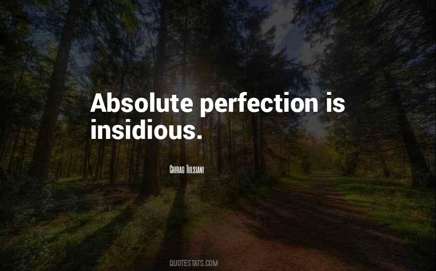 Perfection Is Quotes #1331331
