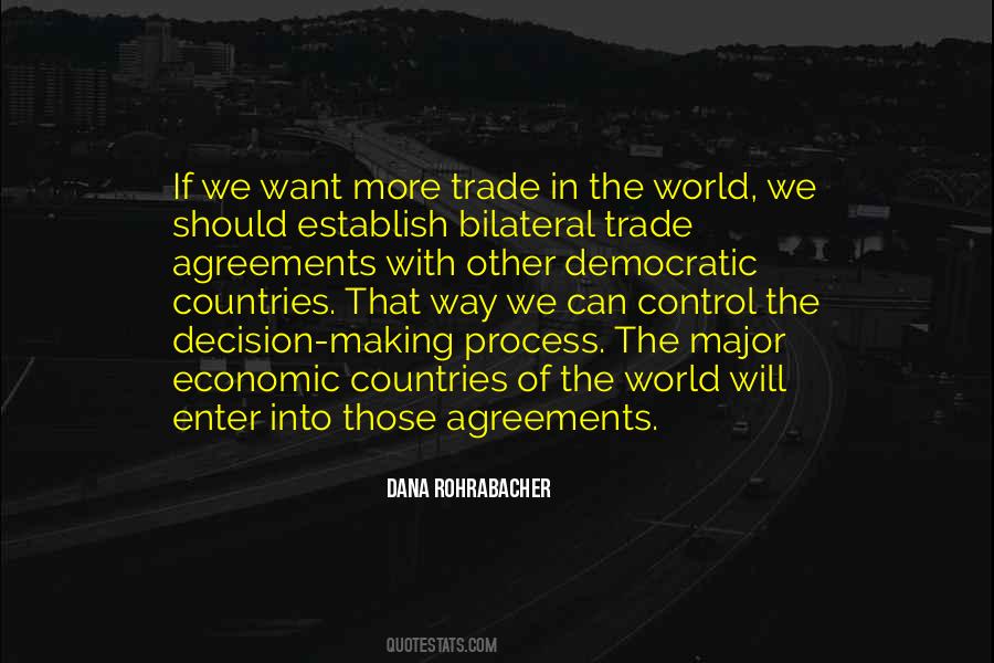 Quotes About Bilateral Trade #1094368
