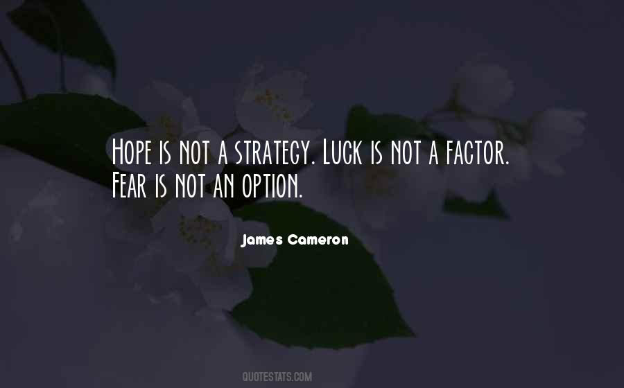 Luck Is Quotes #1220432