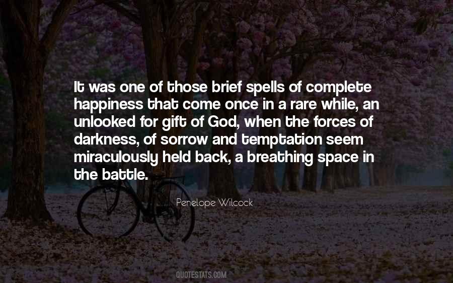 Darkness Happiness Quotes #999507