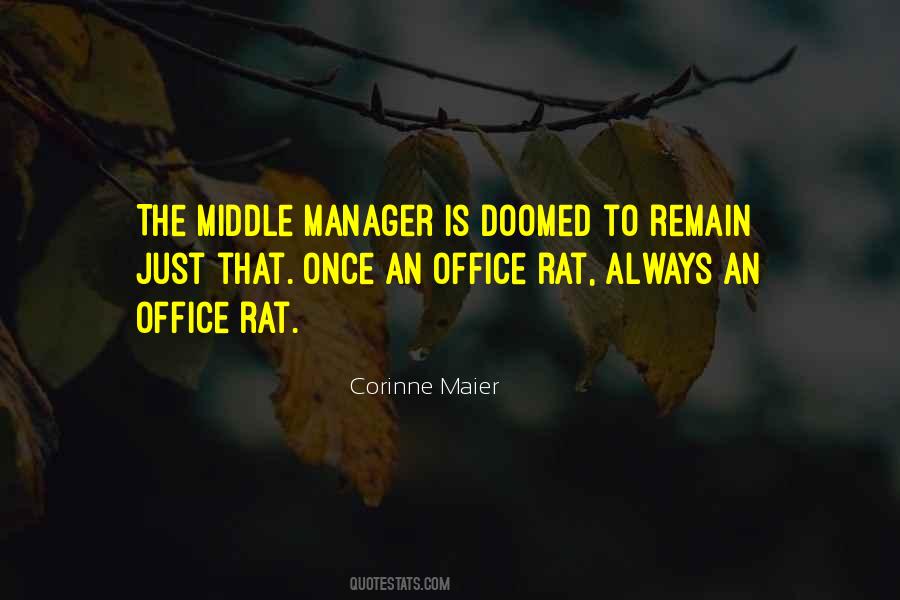 The Office Manager Quotes #463718
