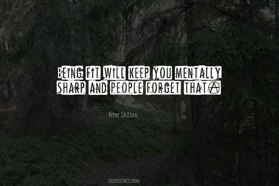 Being Sharp Quotes #705062