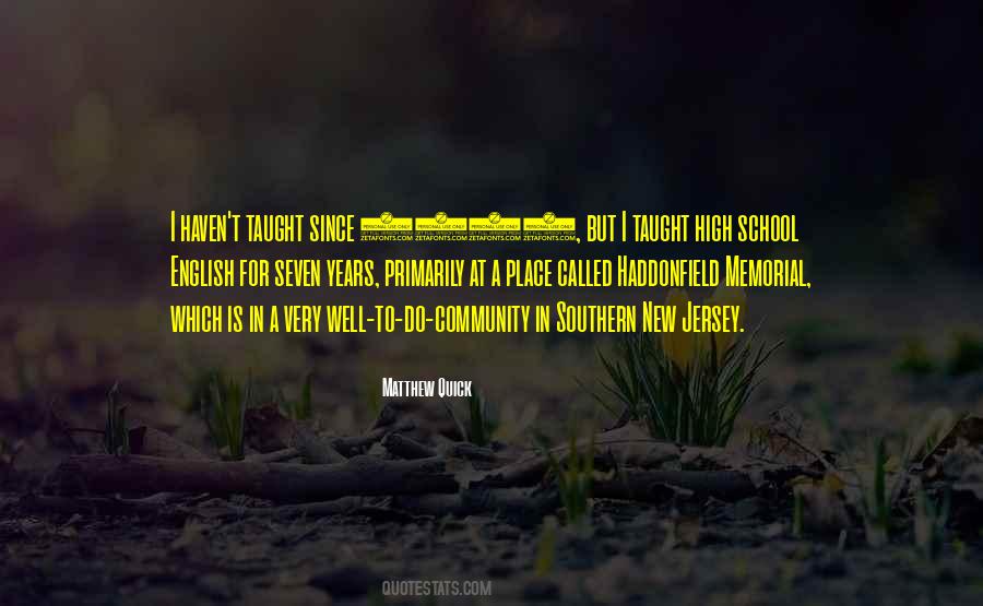 School Is The Best Place Quotes #226084