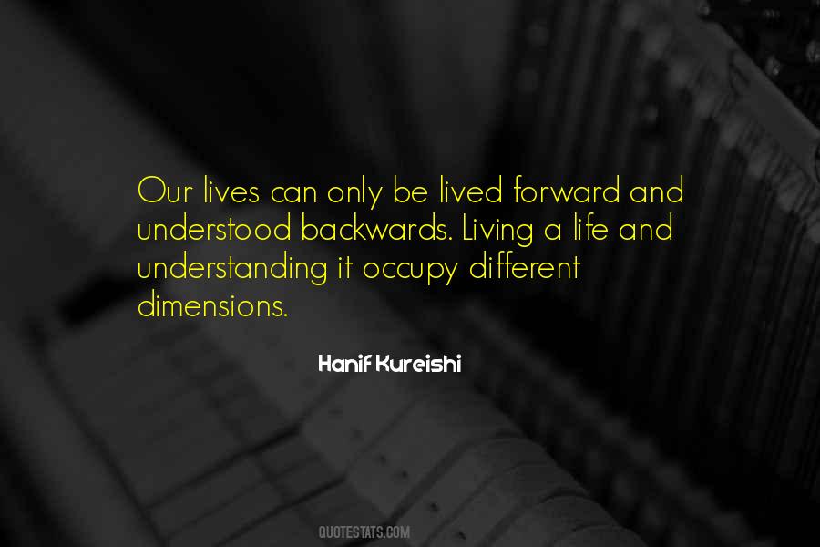 Must Be Lived Forward Quotes #281675