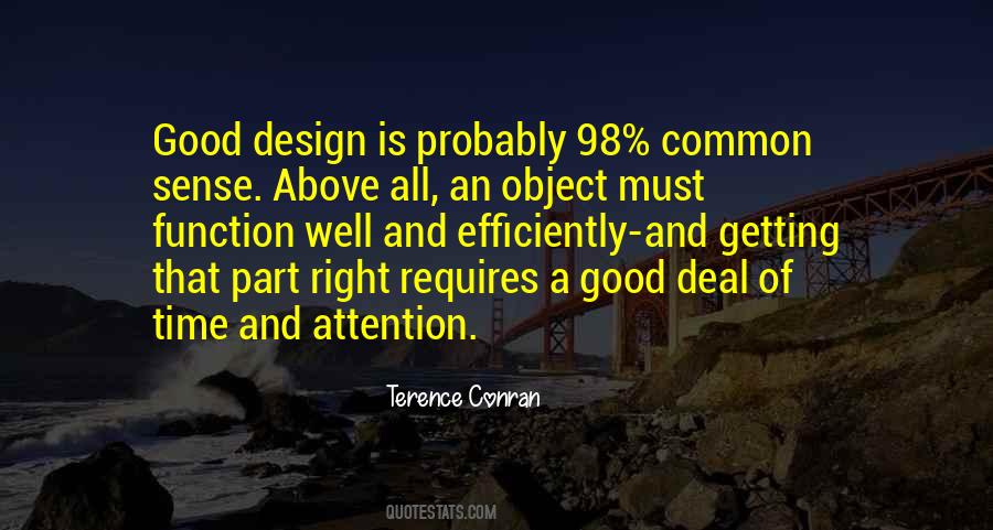 Quotes About Good Design #1768536