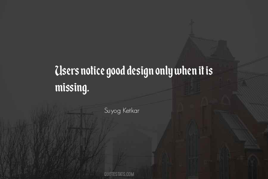 Quotes About Good Design #192513