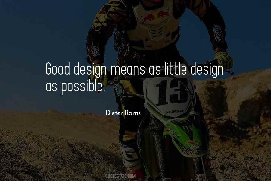 Quotes About Good Design #696855