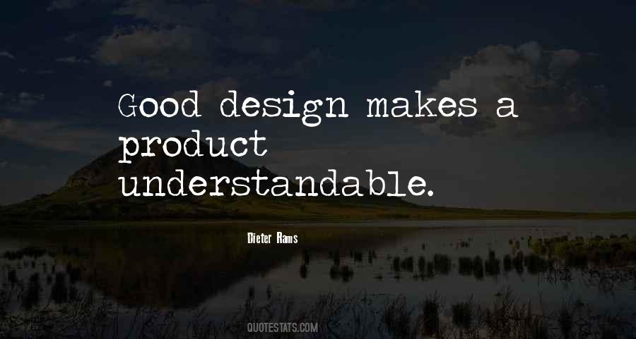 Quotes About Good Design #737551