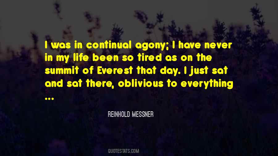 So Tired Of Life Quotes #91252