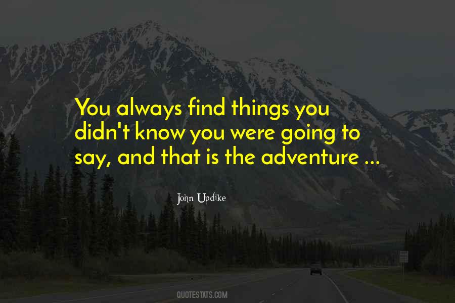 The Adventure Quotes #1416678