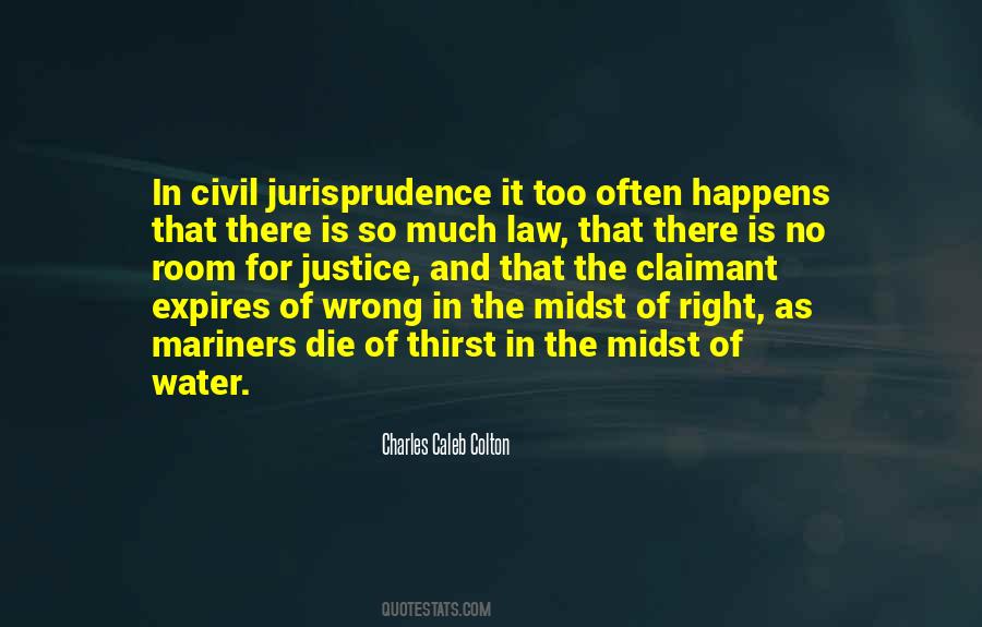 Jurisprudence Law Quotes #1448231